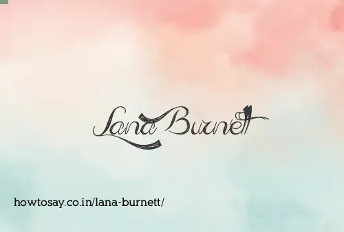 Lana Burnett