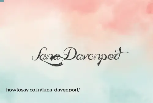 Lana Davenport