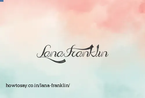 Lana Franklin
