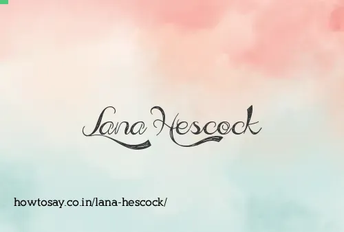 Lana Hescock