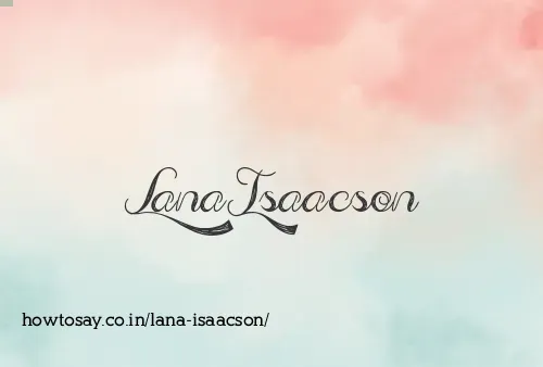 Lana Isaacson
