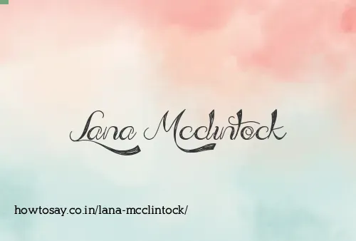 Lana Mcclintock