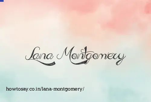 Lana Montgomery