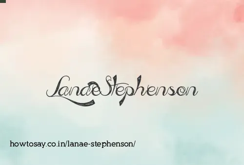 Lanae Stephenson