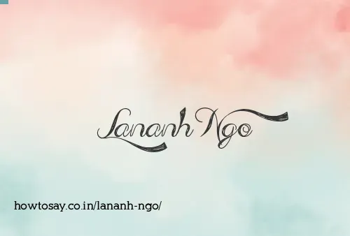 Lananh Ngo