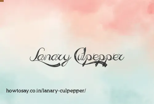 Lanary Culpepper