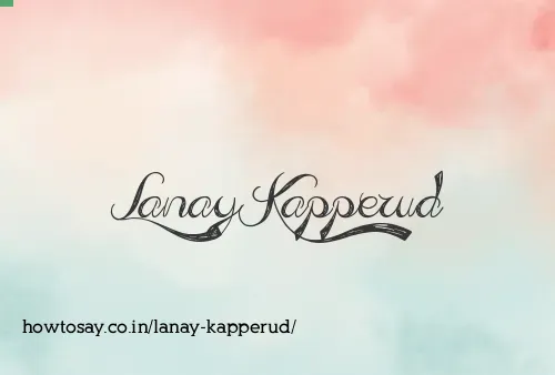 Lanay Kapperud