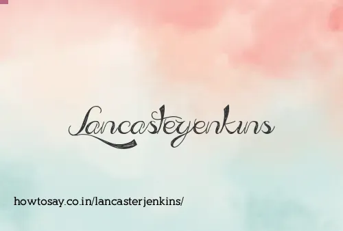 Lancasterjenkins