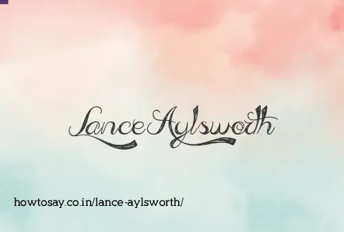 Lance Aylsworth