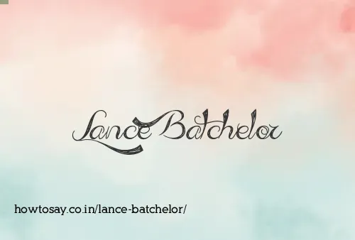 Lance Batchelor