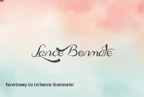 Lance Bonmate