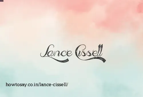 Lance Cissell