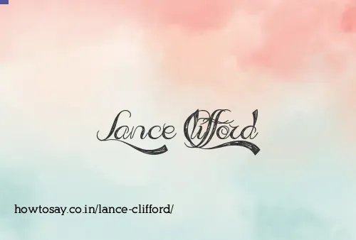 Lance Clifford