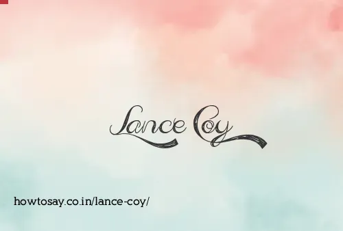 Lance Coy