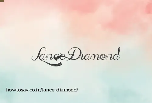 Lance Diamond