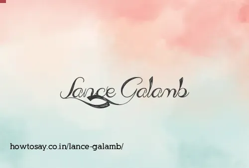 Lance Galamb