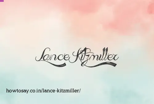 Lance Kitzmiller