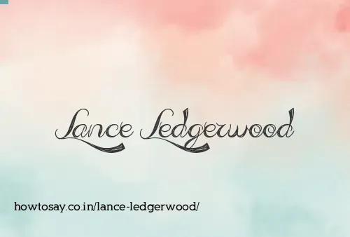Lance Ledgerwood