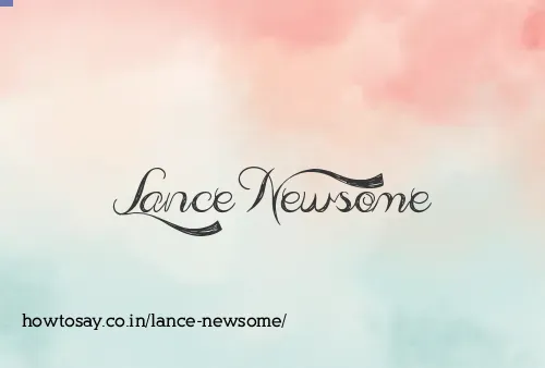 Lance Newsome
