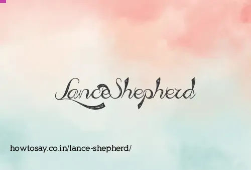 Lance Shepherd