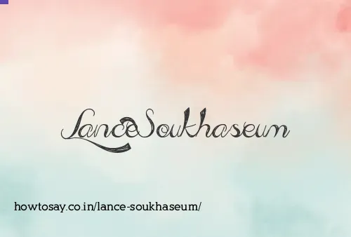 Lance Soukhaseum