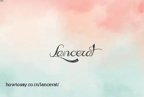 Lancerat