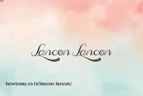 Lancon Lancon