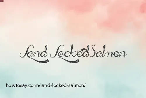 Land Locked Salmon