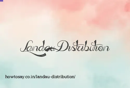 Landau Distribution