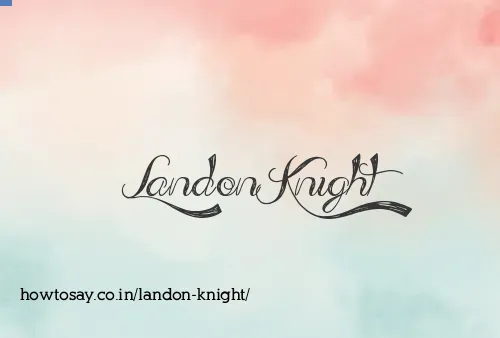 Landon Knight