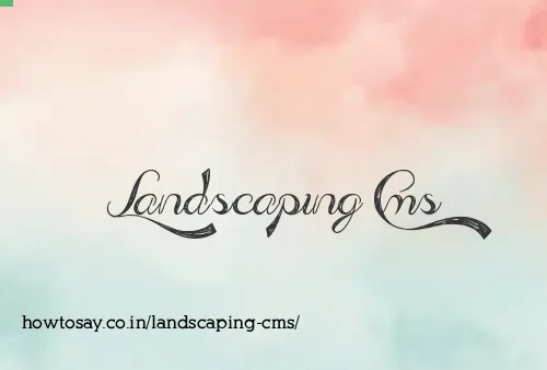 Landscaping Cms