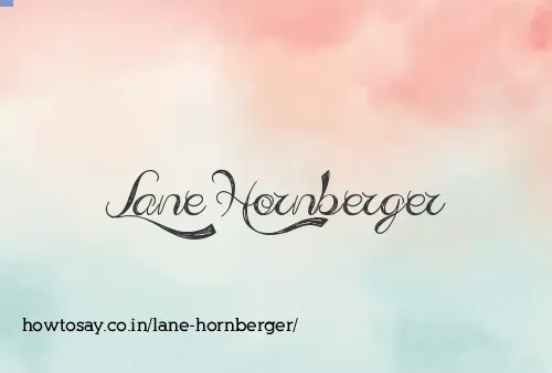 Lane Hornberger
