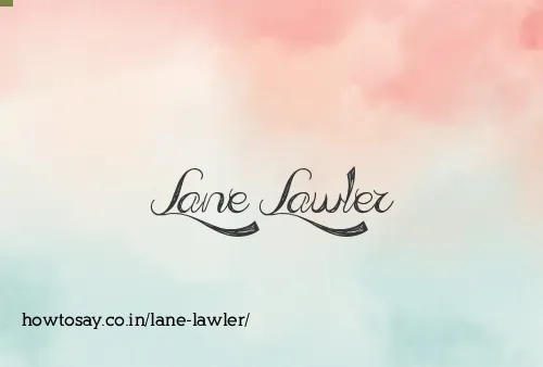Lane Lawler