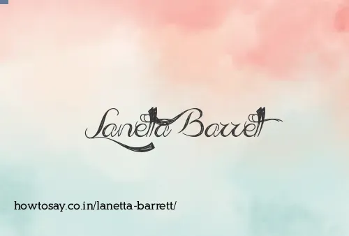 Lanetta Barrett