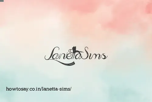 Lanetta Sims