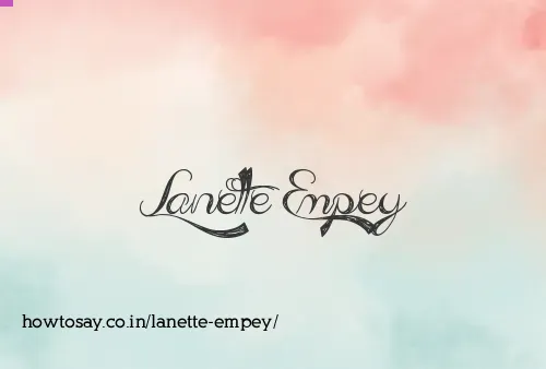 Lanette Empey
