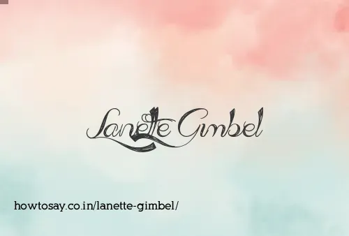 Lanette Gimbel