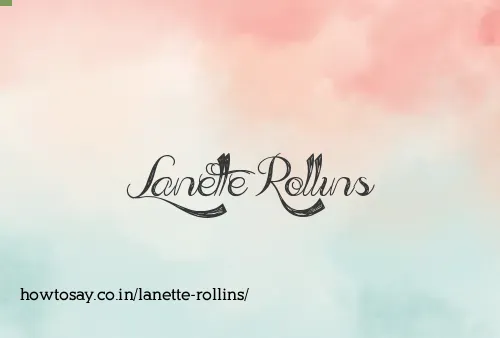 Lanette Rollins