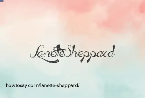 Lanette Sheppard