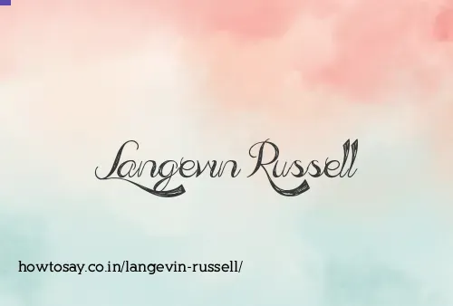 Langevin Russell