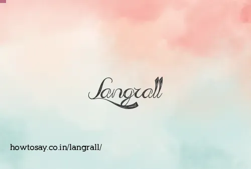 Langrall