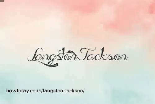 Langston Jackson