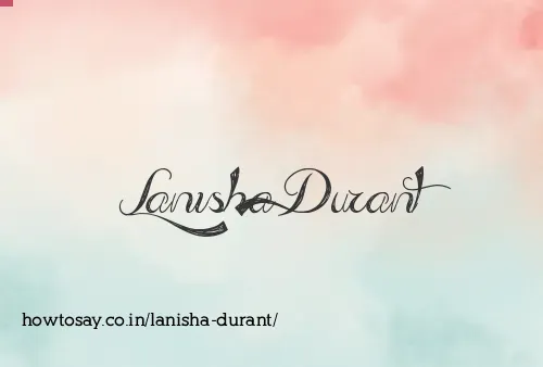 Lanisha Durant