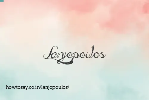 Lanjopoulos