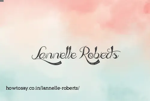 Lannelle Roberts