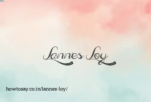 Lannes Loy