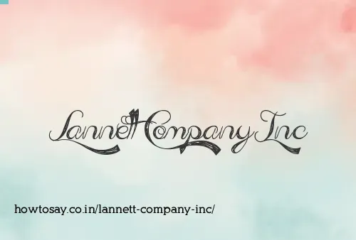Lannett Company Inc