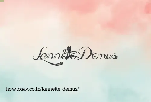 Lannette Demus