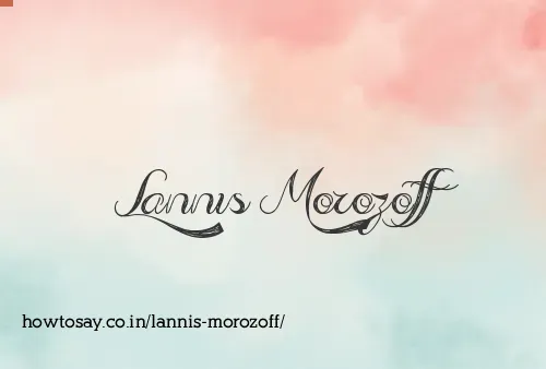 Lannis Morozoff