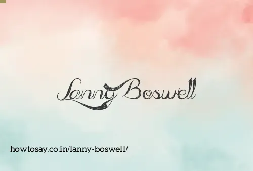 Lanny Boswell